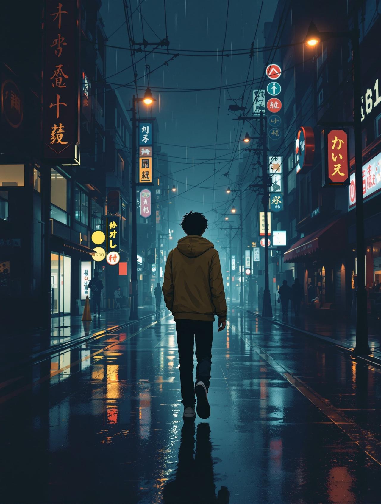 韩国短剧 - 夜行者 - 深夜疗愈动漫短剧